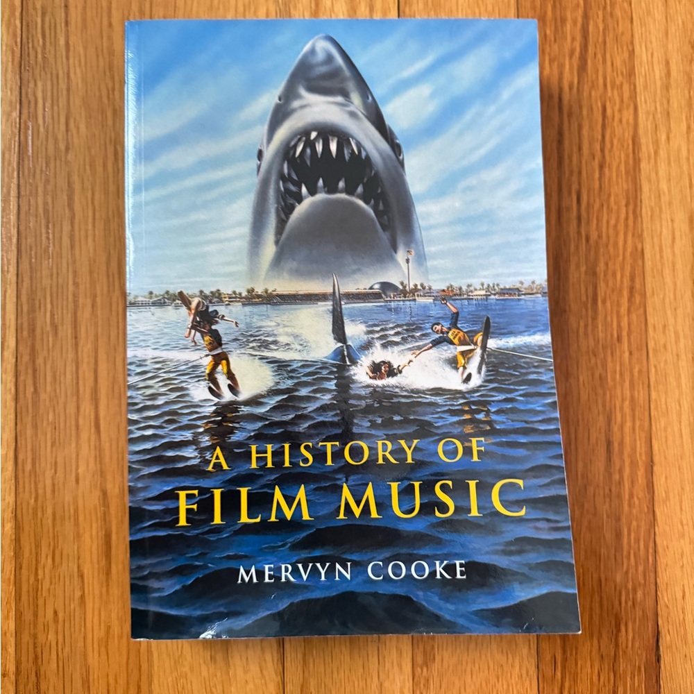 A History of Film Music by Mervyn Cooke - Blue Cover